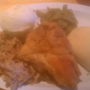 Smothered Fried Chicken