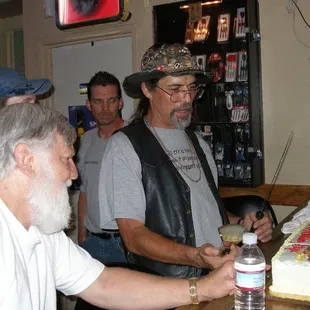 Steve Lee and Uncle Ed