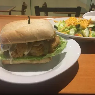 Shrimp Po Boy offered on Friday for Lent observers!