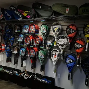 Tennis rackets or racquets