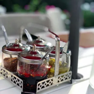 Hot peppers from garden