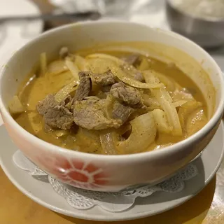 Lamb Yellow Curry Dinner