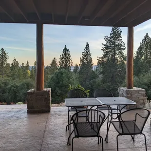 Patio off of our room