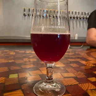 Half pour of the Sour Bae