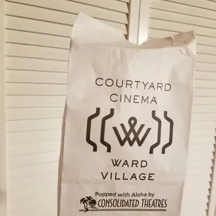 Thanks to Consolidated Theaters for the free popcorn!