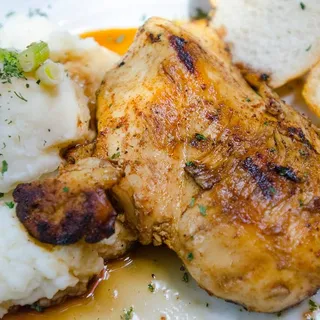 Breaux Bridge Blackened Chicken & Smashed Potatoes