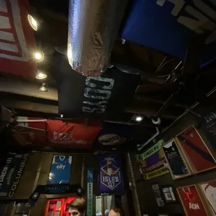a woman sitting at a bar
