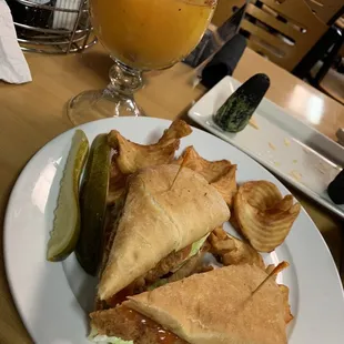 Buffalo chicken sandwich