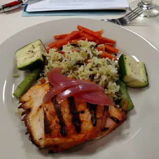 Our professional association meets her for our general meeting - food is good -  but they should use dark meat chicken