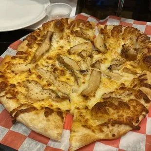 Buffalo chicken pizza