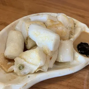 Pan Fried Rice Rolls