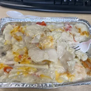 Baked Rice Fried Rice