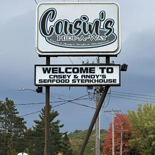 Friday night - very busy parking lot