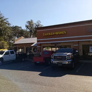 Not easily seen when whipping by on 441