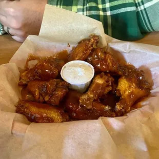 Bayou Barbecue wings