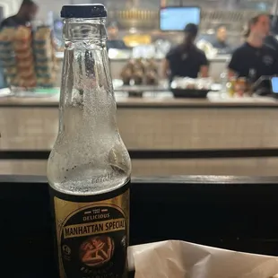 Manhattan special coffee soda...yes, it's delicious