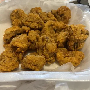 Fried mushrooms