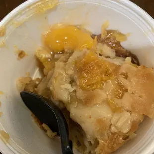Awesome Peach Cobbler!!