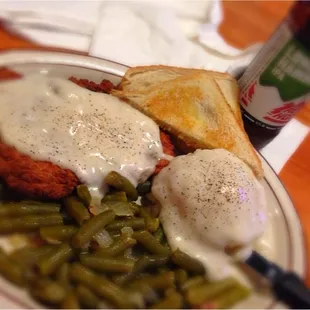 Chicken fried steak!