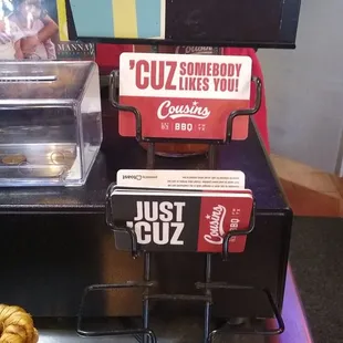 I love these gift cards.