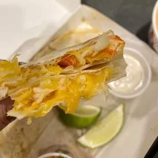 Lobster Quesadilla