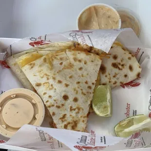 Lobster Quesadilla