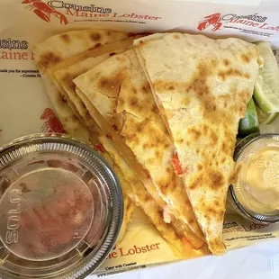 Lobster Quesadilla