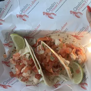 Lobster Tacos