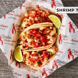shrimp tacos