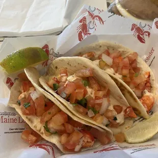 Lobster Tacos