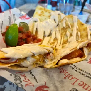 Lobster Quesadilla