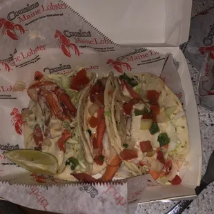 Lobster Tacos