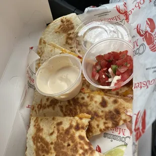 Lobster Quesadilla