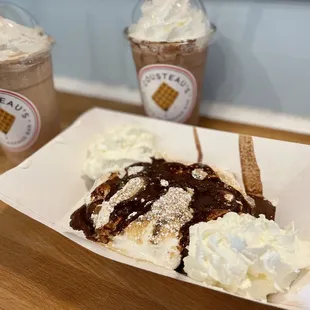 Hennessy Belgian Waffle. S&apos;mores inspired.
