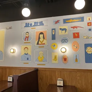 Art work/characters from the Life Aquatic of Steve Zizzou
