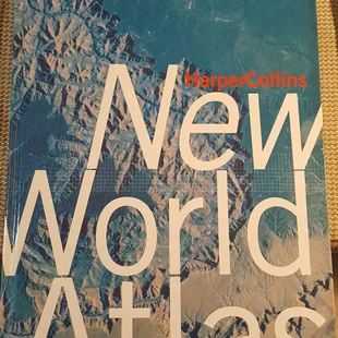 The world atlas acquired ($19.82 used, 3/3/22)