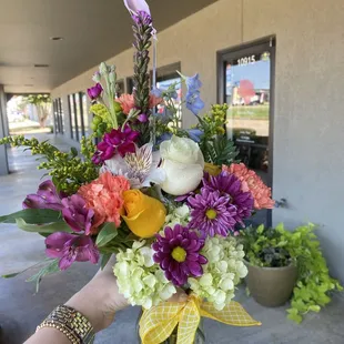 Flower arrangement!