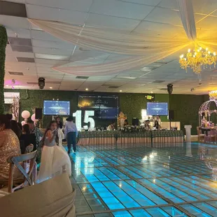 The hall