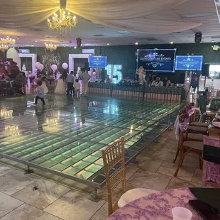 Love the dance floor