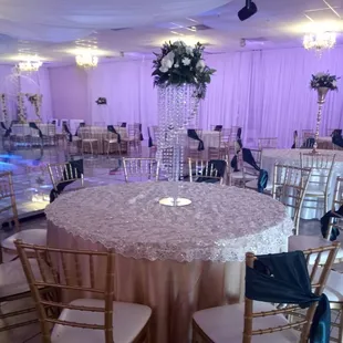 The decorations were beautiful