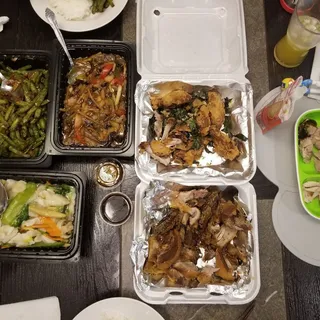 Sauteed Flounder Fillet with Vegetable
