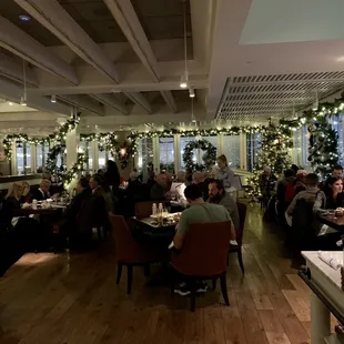 Holiday decore is nice