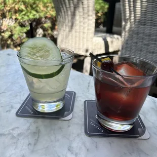oysters and mussels, drink