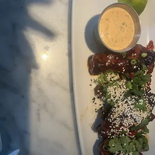 Korean bbq wings
