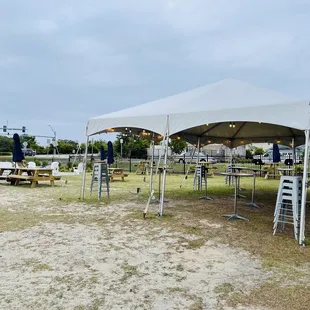 Outdoor seating