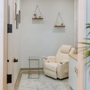 Wellness room for mediation, relaxation, nursing mothers, or whatever else a working human needs.