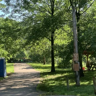Walking entrance