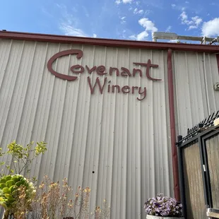 the front of the winery