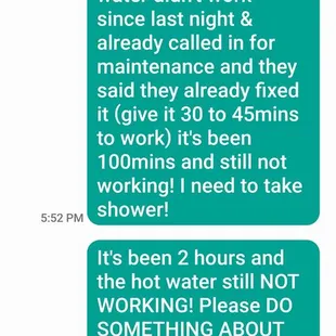 When you're late in paying they'll chase you like you're a criminal