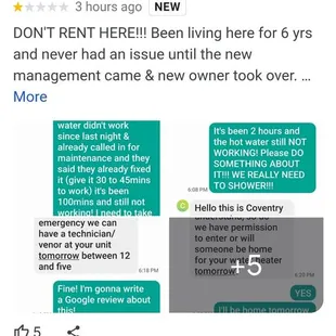 They took down my review because they're afraid cause my review was true!! If there's nothing wrong then why the need to take it down???